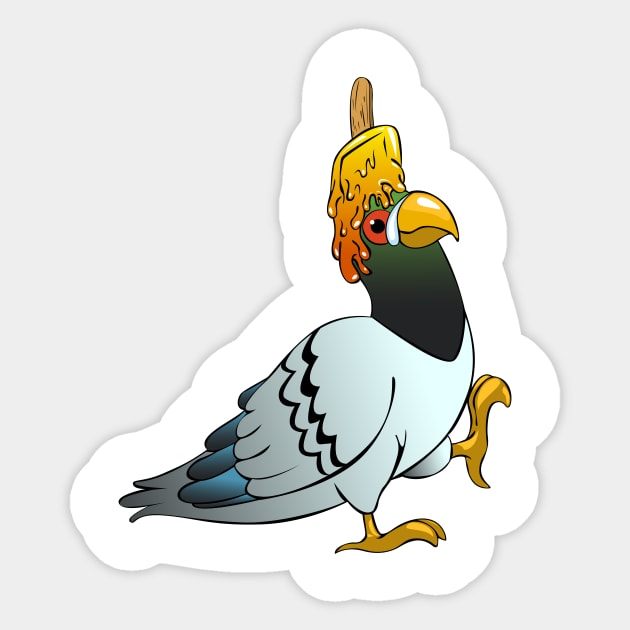 Pigeon Sticker by Maintenance Phase